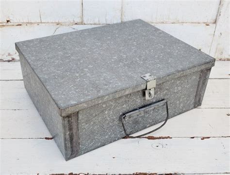 steel storage boxes with lids|lightweight metal box with lid.